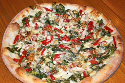 Mediterranean Chicken Pizza Recipe – Awesome Cuisine