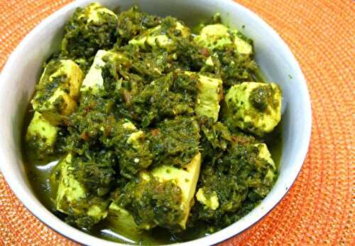 Methi Paneer Recipe