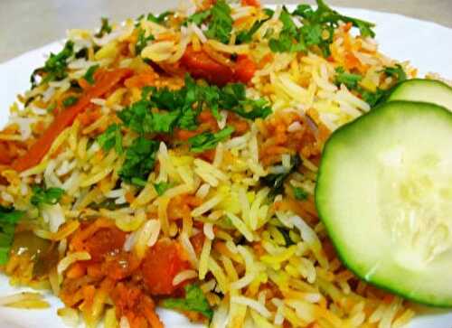 Mixed Vegetable Biryani Recipe – Awesome Cuisine