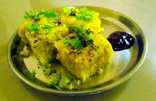 Moong Dal Dhokla Recipe – Awesome Cuisine