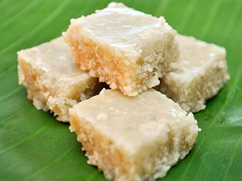 முந்திரிப் பருப்பு பர்பி - Cashew Nut Burfi Recipe in Tamil