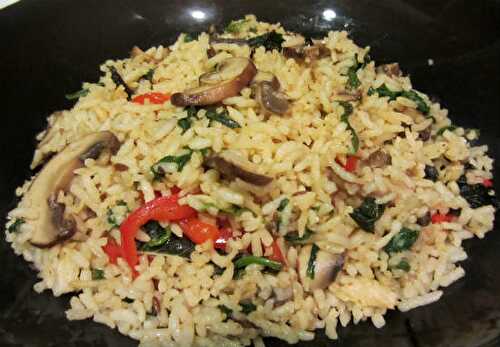 Mushroom Masala Rice Recipe – Awesome Cuisine