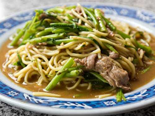 Mutton Fried Noodles Recipe – Awesome Cuisine