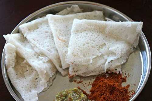 நீர் தோசை - Neer Dosa Recipe in Tamil
