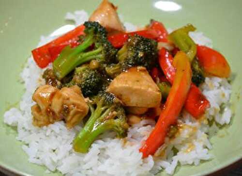 Orange, Chicken and Vegetable Stir Fry Recipe – Awesome Cuisine