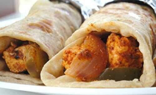Paneer Egg Chapati Roll Recipe – Awesome Cuisine