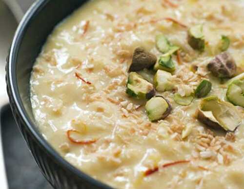 Paneer Kheer Recipe – Awesome Cuisine