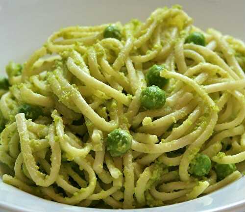 Pasta with Peas Pesto Recipe