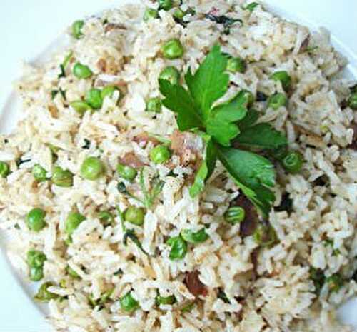 Peas Fried Rice Recipe – Awesome Cuisine