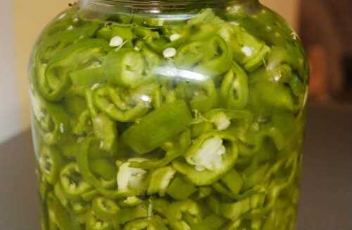 Pickled Green Chilies Recipe – Awesome Cuisine