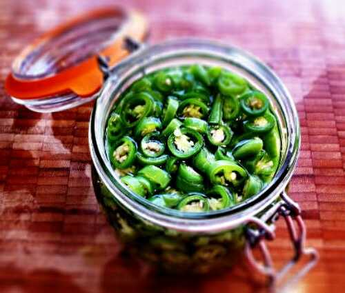 Pickled Green Chillies Recipe – Awesome Cuisine