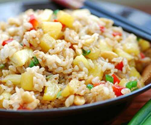 Pineapple Fried Rice Recipe – Awesome Cuisine