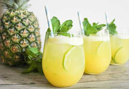 Pineapple Mint Sparkler Recipe – Awesome Cuisine