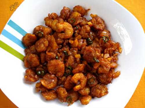 ப்ரான் சில்லி ஃப்ரை - Prawn Chilli Fry Recipe in Tamil