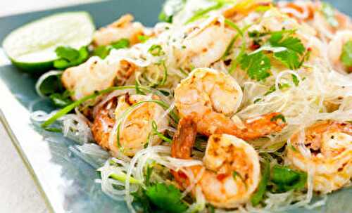 Prawn and Noodle Salad Recipe – Awesome Cuisine