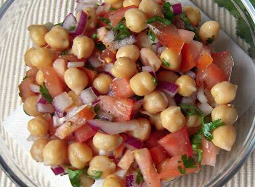 Punjabi Chickpeas Salad Recipe – Awesome Cuisine