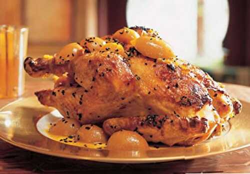 Roast Chicken with Lemon Sauce Recipe – Awesome Cuisine