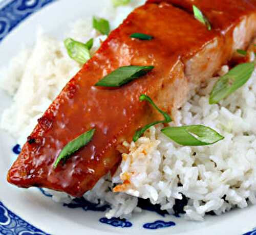 Salmon with Honey and Sriracha Sauce Recipe – Awesome Cuisine