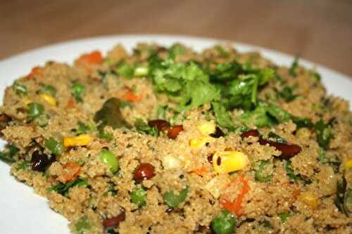 Samba Godhumai Rava Vegetable Upma Recipe – Awesome Cuisine