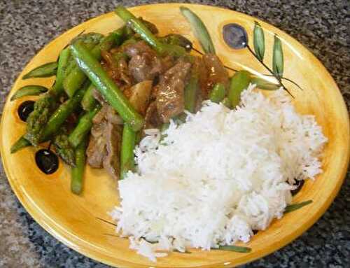 Sesame Beef and Asparagus Recipe – Awesome Cuisine