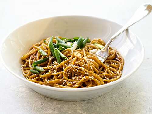 Sesame Noodles Recipe – Awesome Cuisine