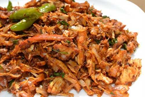 Shredded Chicken Fry Recipe – Awesome Cuisine