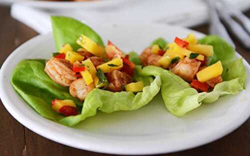 Shrimp and Mango Wraps Recipe – Awesome Cuisine