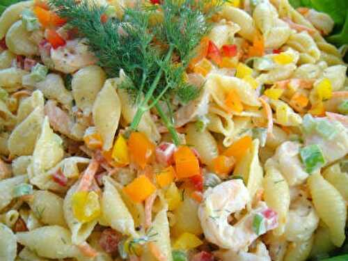 Shrimp and Pasta Salad Recipe – Awesome Cuisine