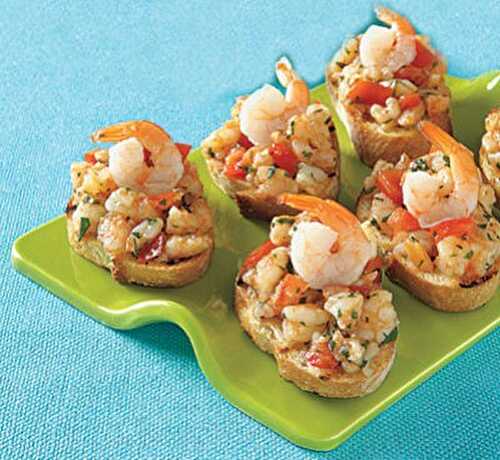 Shrimp Bruschetta Recipe – Awesome Cuisine