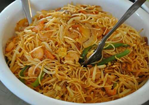 Singapore Fried Noodles Recipe – Awesome Cuisine