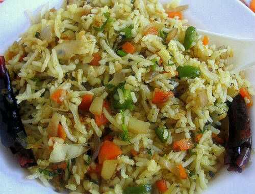 Singapore Vegetable Fried Rice Recipe – Awesome Cuisine