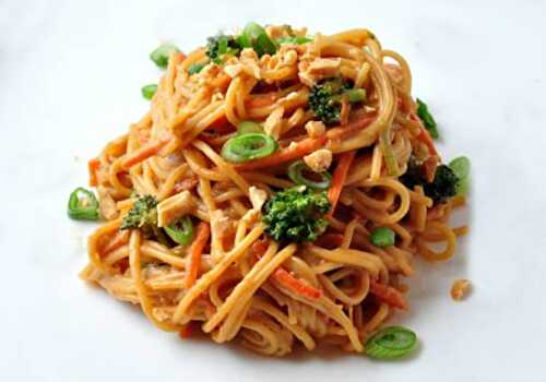 Spicy Peanut Noodles Recipe – Awesome Cuisine