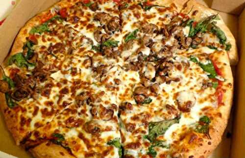 Spinach and Mushroom Pizza Recipe – Awesome Cuisine