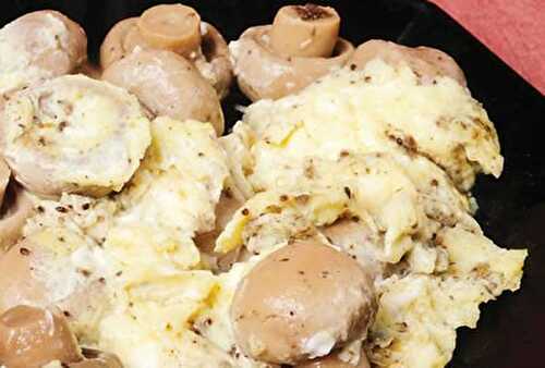 Stir-Fried Mushrooms in Eggs Recipe – Awesome Cuisine