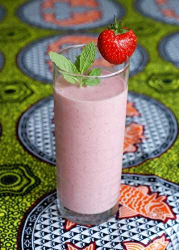 Strawberry and Mint Smoothie Recipe – Awesome Cuisine