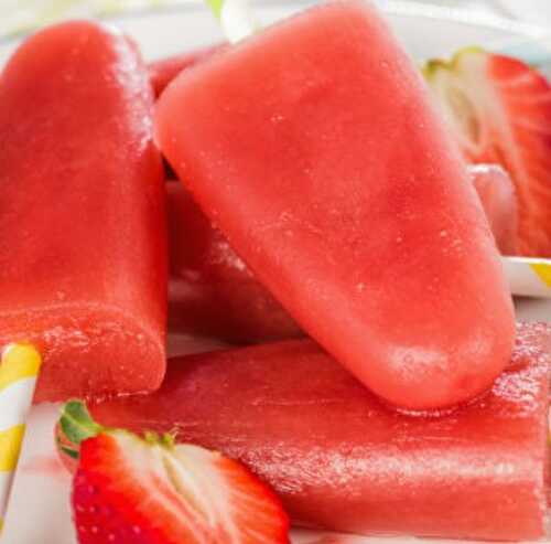 Strawberry Yogurt Popsicles Recipe – Awesome Cuisine