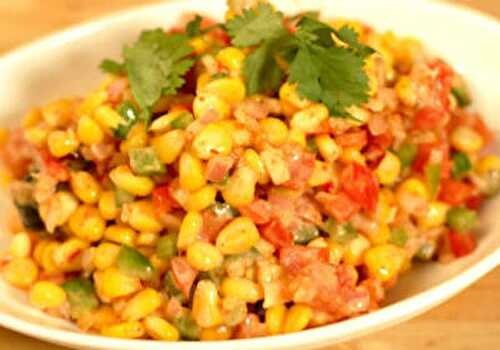 Sweet Corn Chaat Recipe – Awesome Cuisine