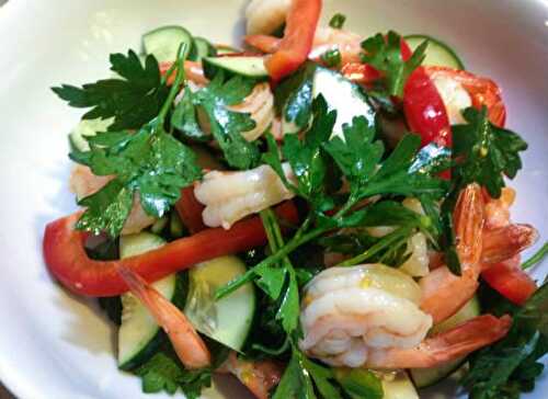 Tangy Shrimp Salad Recipe – Awesome Cuisine