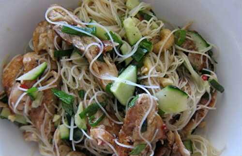 Thai Chicken Noodle Salad Recipe – Awesome Cuisine