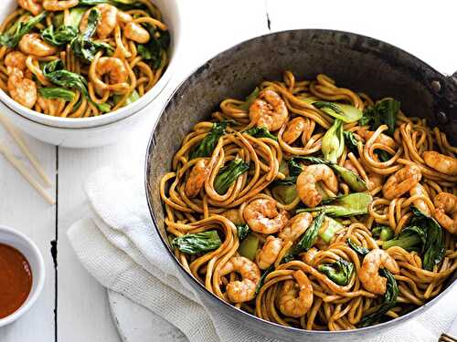 Thai Prawn and Ginger Noodles Recipe – Awesome Cuisine