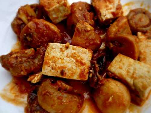 Tofu and Mushrooms Recipe – Awesome Cuisine