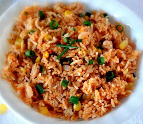 Tomato Corn Pulao Recipe – Awesome Cuisine