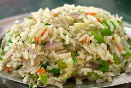 Vegetable Fried Rice Recipe – Awesome Cuisine