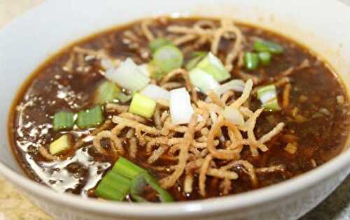 Vegetable Manchow Soup Recipe – Awesome Cuisine