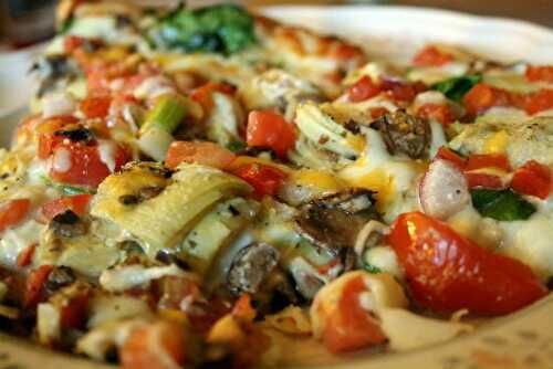 Vegetable Pizza Recipe – Awesome Cuisine