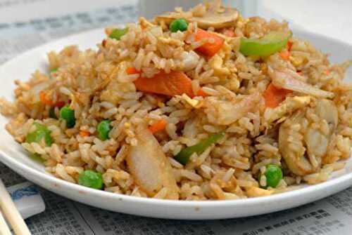 Vegetarian Chinese Fried Rice Recipe – Awesome Cuisine