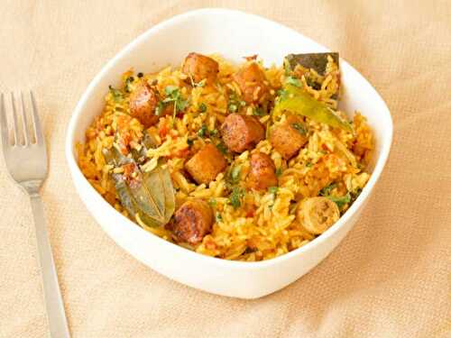 Vegetarian Goli Pulao Recipe