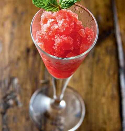 Watermelon Mint Ice Recipe – Awesome Cuisine
