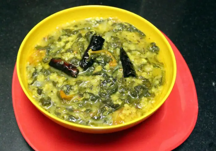 Manathakkali Keerai Paruppu Masiyal Recipe
