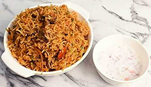 Curried Mutton Pulao